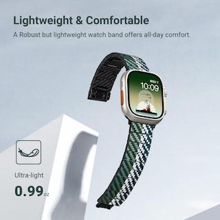 Foto 4 | Foto 4 | Correa Pitaka Fibra de Carbono para Apple Watch - Venta Internacional