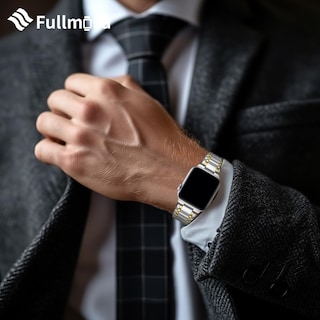 Foto 2 | Foto 2 | Correa de Reloj Fullmosa Compatible con Apple de 45 /44 /42 mm con Funda - Venta Internacional