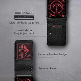 Foto 2 | Foto 2 | Correa de Reloj Tefeca Fortitude Series Ultraancha para Apple Watch - Venta Internacional