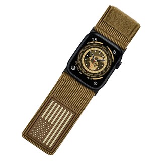 Foto 1 | Foto 1 | Correa de Reloj Tefeca con Bandera de Ee. Uu., para Apple Watch - Venta Internacional