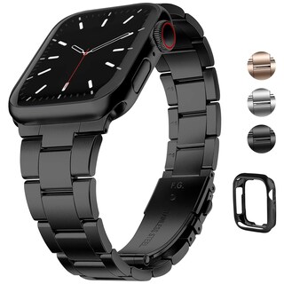 Foto 1 | Foto 1 | Correa de Reloj Wutwuk Compatible con Apple de 45 / 44 /42 mm con Funda - Venta Internacional