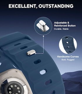 Foto 3 | Foto 3 | Correa de Reloj Moko Ocean Compatible Con Apple Watch Ultra 2 - Venta Internacional