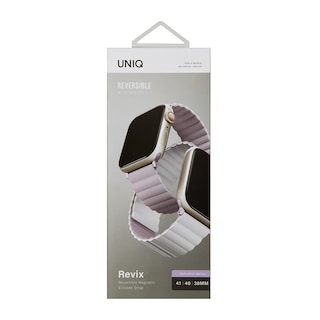 Foto 2 | Foto 2 | Correa UNIQ para Apple Watch 42 | 41 | 40 | 38 mm Magnética Bicolor Reversible