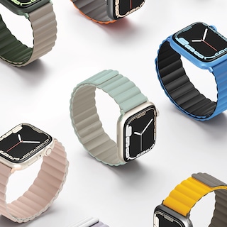 Foto 5 | Foto 5 | Correa UNIQ para Apple Watch 42 | 41 | 40 | 38 mm Magnética Bicolor Reversible