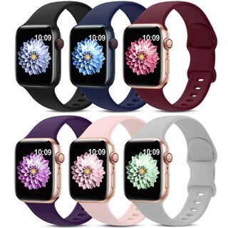Foto 1 | Foto 1 | Correas Amsky 6 Piezas para Apple Watch-Venta Internacional