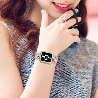 Foto 6 | Foto 6 | Pulsera Magnética Milanesa Joyozy Para Apple Watch, Oro Rosa - Venta Internacional.