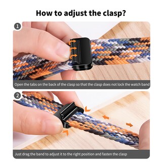 Foto 7 | Foto 7 | Correa para Apple Watch Qimela Sport Solo Loop Magnética - Venta Internacional