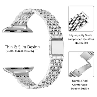 Foto 3 | Foto 3 | Correa Miohhr para Apple Watch de 42 mm-Venta Internacional