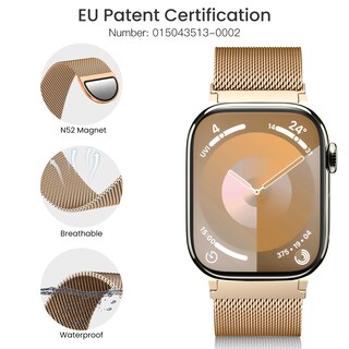 Foto 3 | Foto 3 | Correa Wanliss Metal Milanese Loop para Apple Watch - Venta Internacional