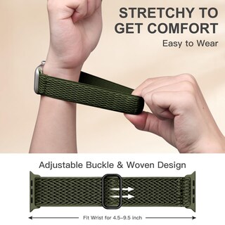 Foto 3 | Foto 3 | Correa Lerobo Nailon6 Unidades para Apple Watch 6 Piezas - Venta Internacional