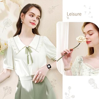 Foto 4 | Foto 4 | Correa De Reloj Amsky Slim De Silicona Grabada Con Estampado Floral, Paquete De 6 Unidades, 40-49 Mm - Venta Internacional.