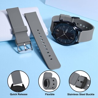 Foto 3 | Foto 3 | Correa de Reloj Wocci de Silicona de 16 mm - Venta Internacional