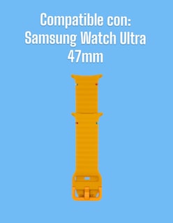 Foto 6 | Foto 6 | Correa de Silicon Teknet para Samsung Galaxy Watch Ultra 47mm