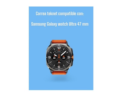 Foto 5 | Foto 5 | Correa de Silicon Sport Teknet para Samsung Galaxy Watch Ultra 47mm
