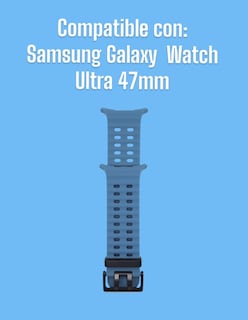 Foto 6 | Foto 6 | Correa de Silicon Sport Teknet para Samsung Galaxy Watch Ultra 47mm
