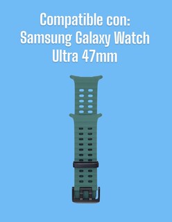 Foto 6 | Foto 6 | Correa de Silicon Sport Teknet para Samsung Galaxy Watch Ultra 47mm