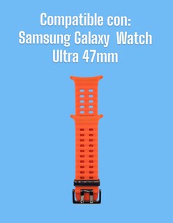 Foto 6 | Foto 6 | Correa de Silicon Sport Teknet para Samsung Galaxy Watch Ultra 47mm