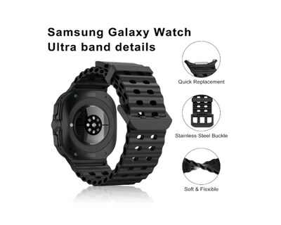 Foto 3 | Foto 3 | Correa de Silicon Sport Teknet para Samsung Galaxy Watch Ultra 47mm
