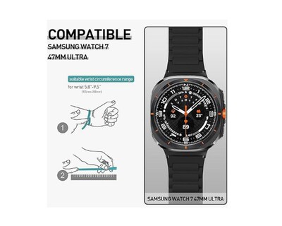 Foto 3 | Foto 3 | Correa de Silicon Magnetic Teknet para Samsung Galaxy Watch Ultra 47mm