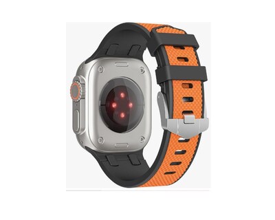 Foto 1 | Foto 1 | Correa Teknet Anaranjado para Apple Watch Ultra 8 7 6 5 4 3 2 1