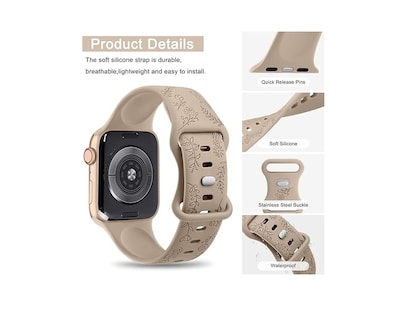 Foto 2 | Foto 2 | Correa Teknet Rosa para Apple Watch 8 7 6 5 4 3 2 1