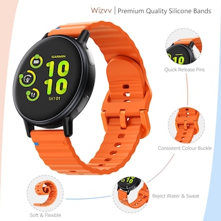 Foto 3 | Foto 3 | Correa de Silicona para Garmin Vivoactive 6/5 - Venta Internacional