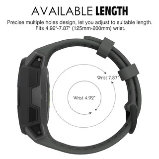 Foto 6 | Foto 6 | Correa De Reloj Moko Compatible Con Garmin Instinct Esports/sol - Venta Internacional.
