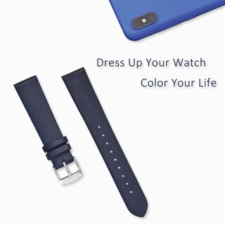 Foto 7 | Foto 7 | Correa De Reloj Wocci, Elegante, Piel Auténtica, 12 Mm De Ancho De Lengüeta - Venta Internacional.