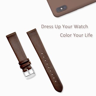 Foto 7 | Foto 7 | Correa De Reloj Wocci, Elegante, Piel Auténtica, 8 Mm De Ancho De Asa - Venta Internacional.