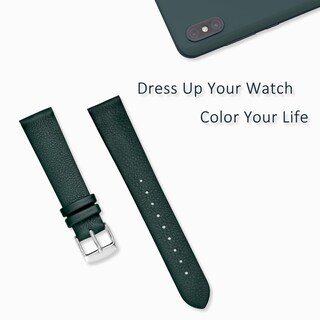 Foto 7 | Foto 7 | Correa De Reloj Wocci, Elegante, Piel Auténtica, 10 Mm De Ancho De Asa - Venta Internacional.