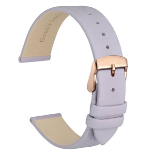 Foto 1 | Foto 1 | Correa De Reloj Wocci Elegante De Piel Auténtica De 14 Mm Con Hebilla De Oro Rosa - Venta Internacional.