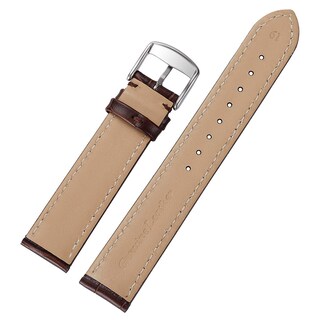 Foto 3 | Foto 3 | Correa De Reloj Istrap De Piel De Becerro Granulada De Aligátor, 18-24 Mm - Venta Internacional.