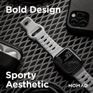 Foto 5 | Foto 5 | Correa Deportiva Nomad Lunar Grey De 45 Mm Para Apple Watch Ultra 2 - Venta Internacional.