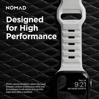 Foto 6 | Foto 6 | Correa Deportiva Nomad Lunar Grey De 45 Mm Para Apple Watch Ultra 2 - Venta Internacional.