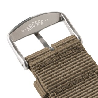 Foto 5 | Foto 5 | Pulseras De Reloj Archer Premium De Nailon De Liberación Rápida, 18 Mm, Color Caqui - Venta Internacional.