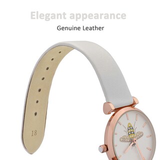 Foto 3 | Foto 3 | Correa De Reloj Wocci, Elegante, Piel Auténtica, 12 Mm De Ancho De Lengüeta - Venta Internacional.