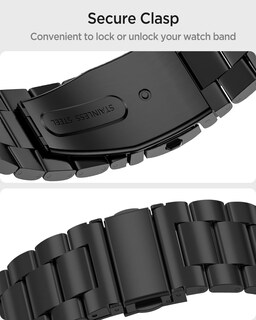 Foto 5 | Foto 5 | Correa De Reloj Miimall De Acero Inoxidable Para Samsung Galaxy 8 - Venta Internacional.