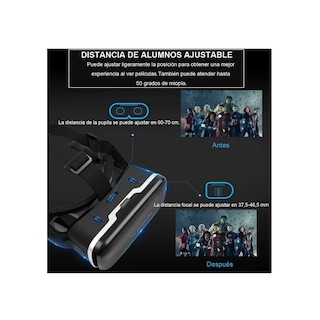 Foto 3 | Foto 3 | Lentes De Realidad Virtual 3d Gafas Con Control Remoto