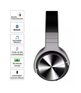 Foto 2 | Foto 2 | Audífonos Cowin Bluetooth ANC E7 Pro Negros Cancelación de Ruido