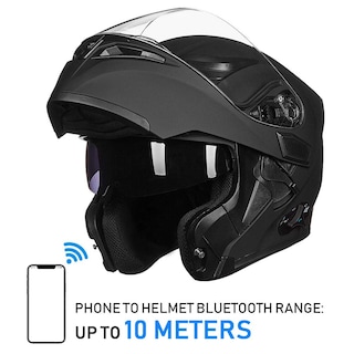 Foto 4 | Foto 4 | Casco De Moto Ilm 902bt Bluetooth Modular Abatible Completo - Venta Internacional.