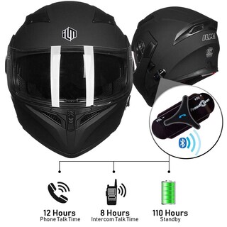 Foto 5 | Foto 5 | Casco De Moto Ilm 902bt Bluetooth Modular Abatible Completo - Venta Internacional.