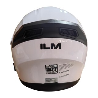 Foto 6 | Foto 6 | Casco De Moto Ilm 902bt Bluetooth Modular Abatible Blanco M - Venta Internacional.