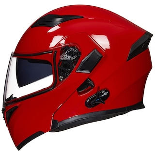 Foto 1 | Foto 1 | Casco De Moto Ilm 902bt Con Bluetooth, Modular Y Abatible, Rojo - Venta Internacional.