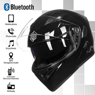 Foto 2 | Foto 2 | Casco De Moto Ilm 902bt Bluetooth Modular Abatible Completo - Venta Internacional.