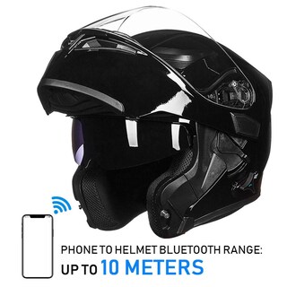 Foto 4 | Foto 4 | Casco De Moto Ilm 902bt Bluetooth Modular Abatible Completo - Venta Internacional.