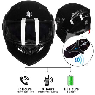 Foto 5 | Foto 5 | Casco De Moto Ilm 902bt Bluetooth Modular Abatible Completo - Venta Internacional.