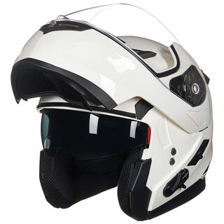 Foto 2 | Foto 2 | Casco De Moto Ilm 953 Bluetooth Integrado Modular Blanco L - Venta Internacional.