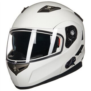 Foto 3 | Foto 3 | Casco De Moto Ilm 953 Bluetooth Integrado Modular Blanco L - Venta Internacional.