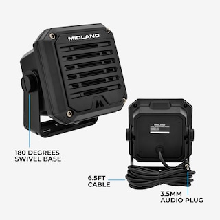 Foto 6 | Foto 6 | Altavoz Externo Midland Spk100 Heavy-duty 20w Para Cb Y Mxt - Venta Internacional.