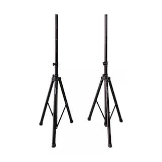 Foto 1 | Foto 1 | Par De Atriles Para Bafle Con Funda Klingt Klt Pack 002 Speaker Stand Color Negro